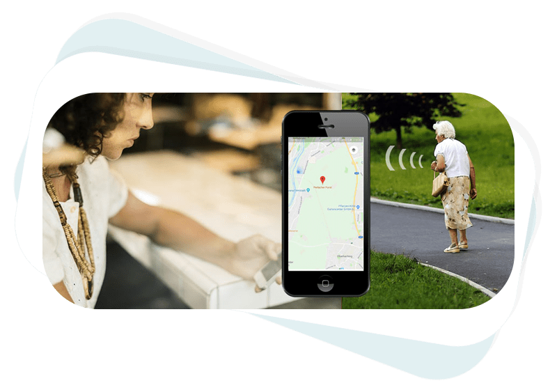 tochter ortet mutter mit gps